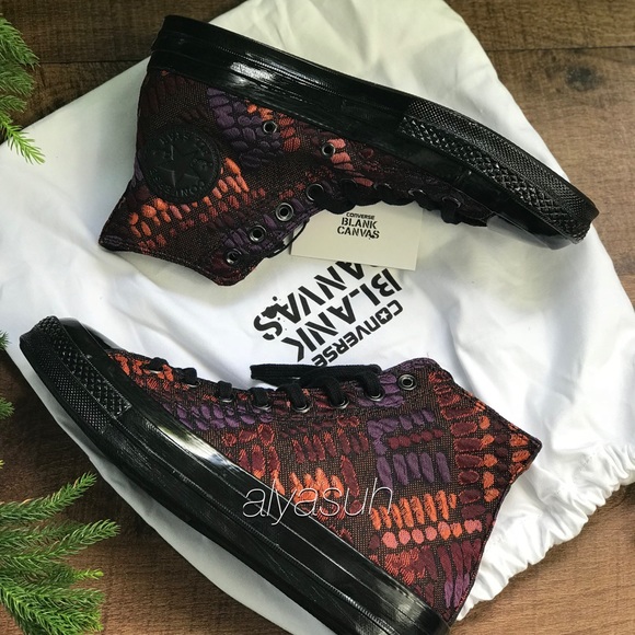 NWT Converse Ctas 70HI NY Spotted JACQ W AUTHENTIC - Picture 3 of 8